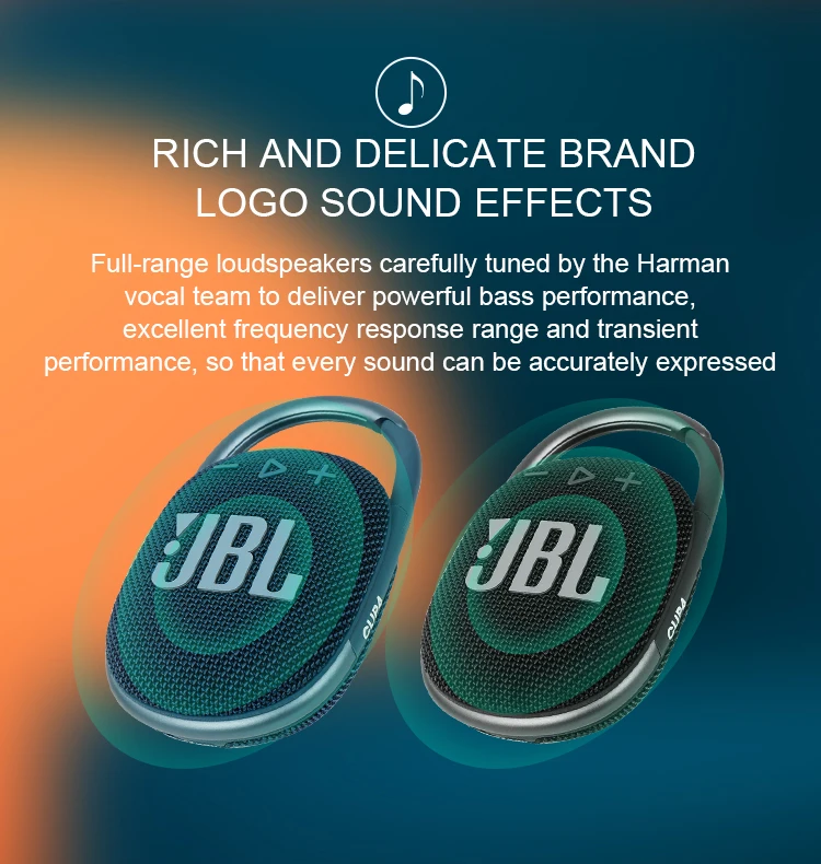 JBL CLIP 4 беспроводные Bluetooth-совместимые мини-колонки 5 1 портативные Ip67