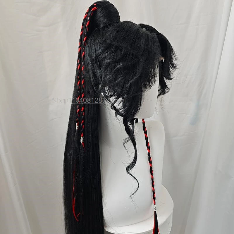 Hua Cheng San Lang Аниме Косплей Парик Tian Guan Ci Fu Heaven Official's Blessing HuaCheng Xie Lian вечеринка hear