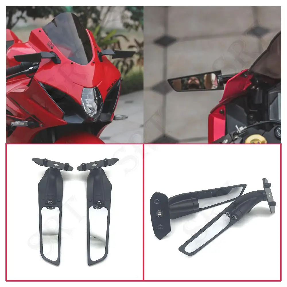 

For Suzuki GSX-R 1000 1000R Motorcycle Front fairing airfoil adjustable wind wing Rearview Mirror GSXR 1000R GSXR1000 2017-2021