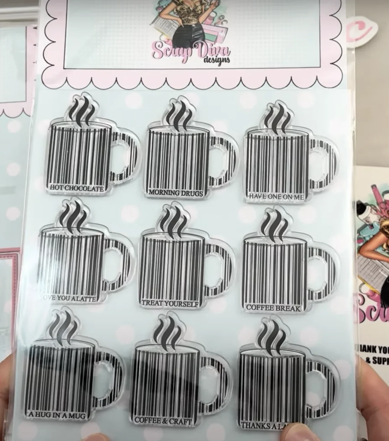 Металлические трафареты для скрапбукинга