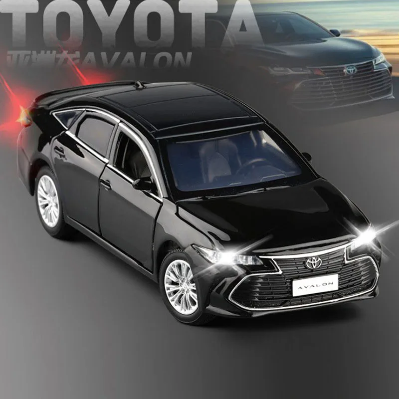 

Nicce 1:32 toyota avalon car model diecast alloy toy children gift Pull back sound light mini car collection gifts free shipping