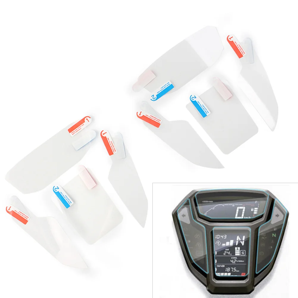 

2 набора, защита экрана от царапин для мотоцикла Honda Africa Twin CRF1000L 2016-2017