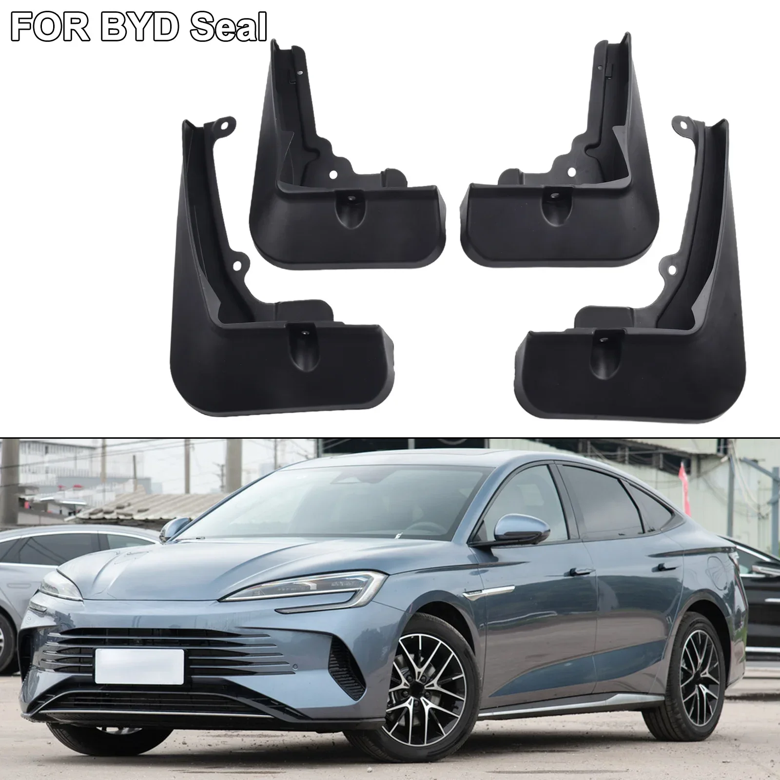

Новое обновление для BYD Seal 2022 2023, брызговики, защита крыла, брызговик, автомобильные аксессуары, автостайлинг