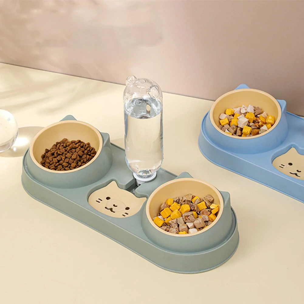 

Автоматическая миска для кошек, устройство для подачи воды, емкость для домашних животных и собак, поднимающаяся подставка для питья