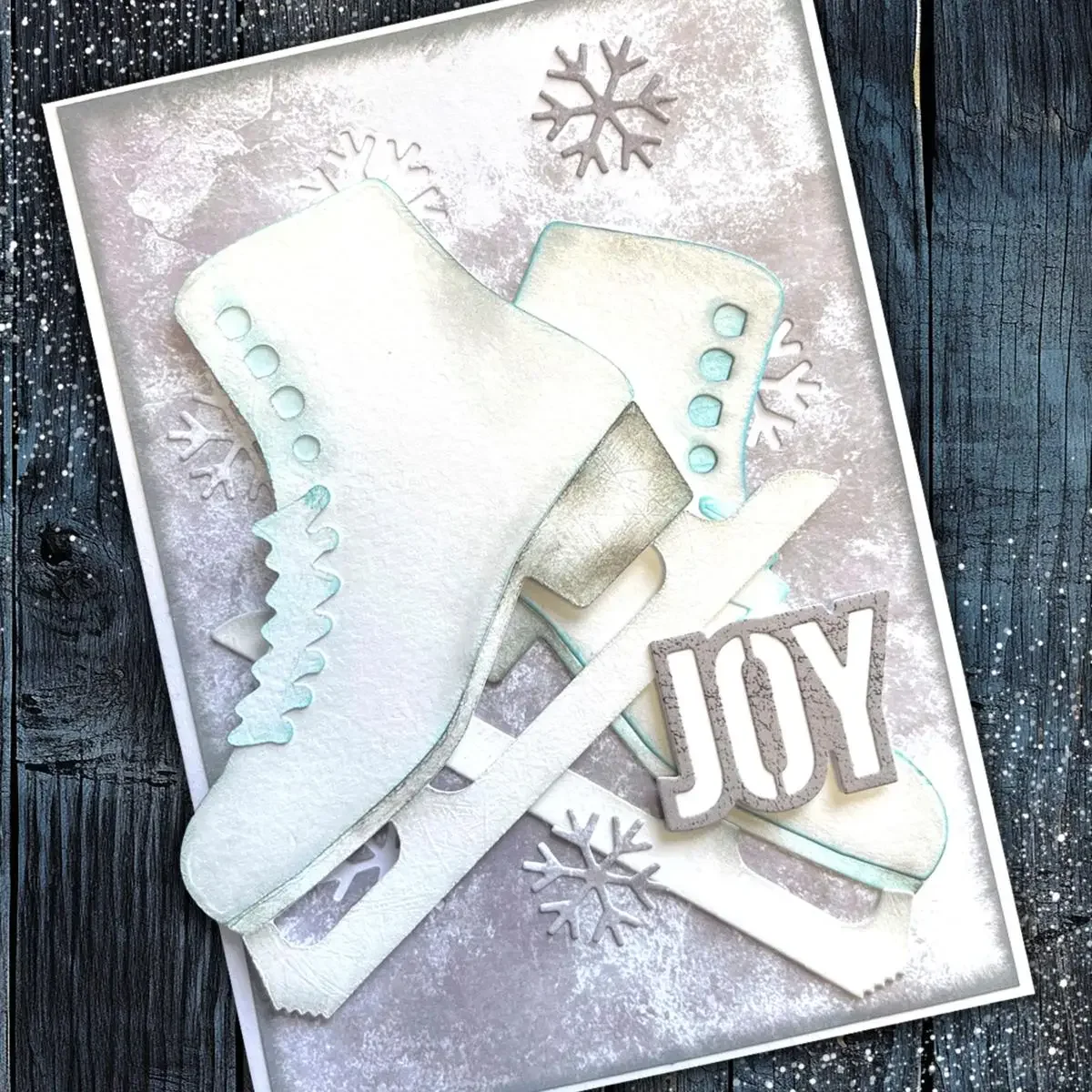 Рождественское украшение снежинка металлические Вырубные штампы сделай сам