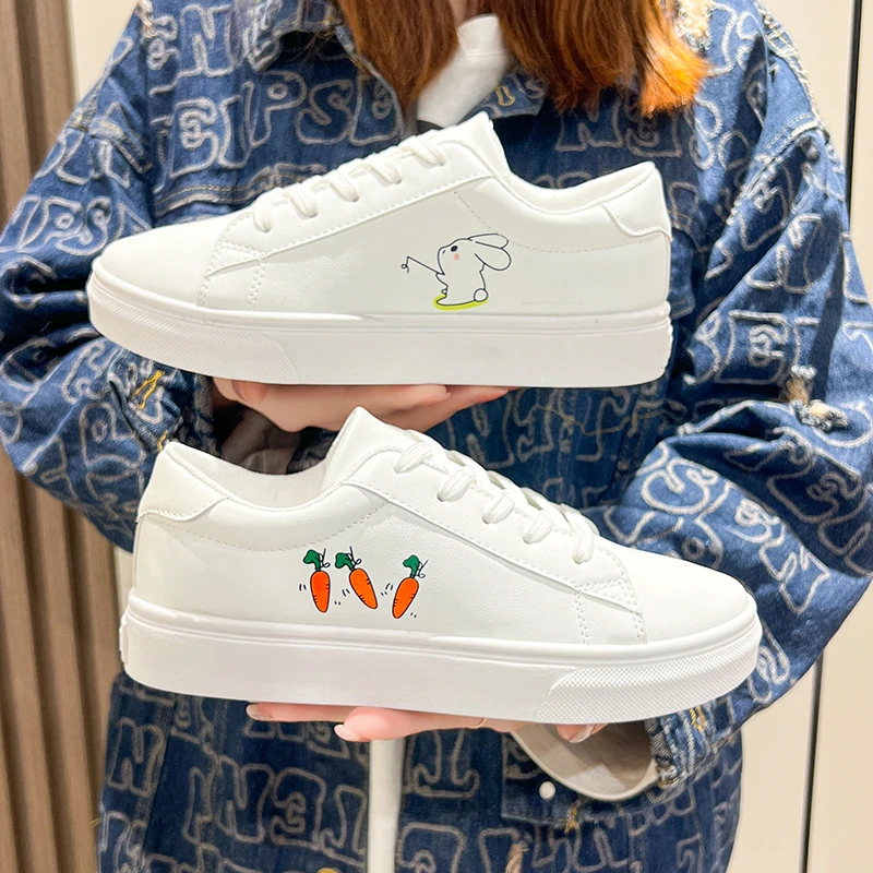 

Shoes for Women Sneakers Women's White Shoes Tenis Feminino Zapatillas Mujer Women Casual Vulcanized Shoes Large Size 42