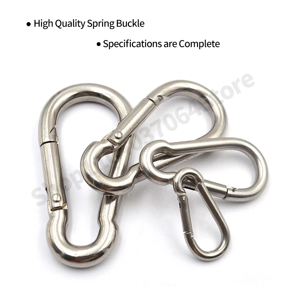 Многофункциональный карабин быстродействующее стопорное кольцо пружинный из