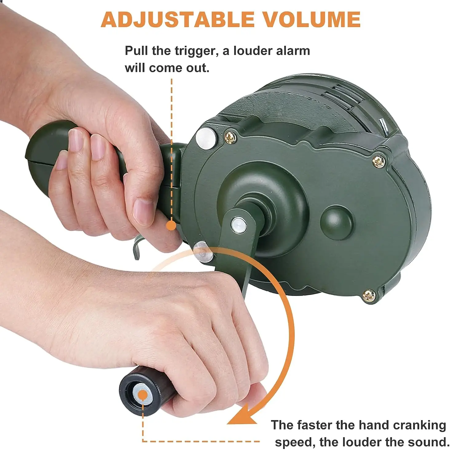 Рисунок 3 - Ручная сирена Рог 110dB Ручная