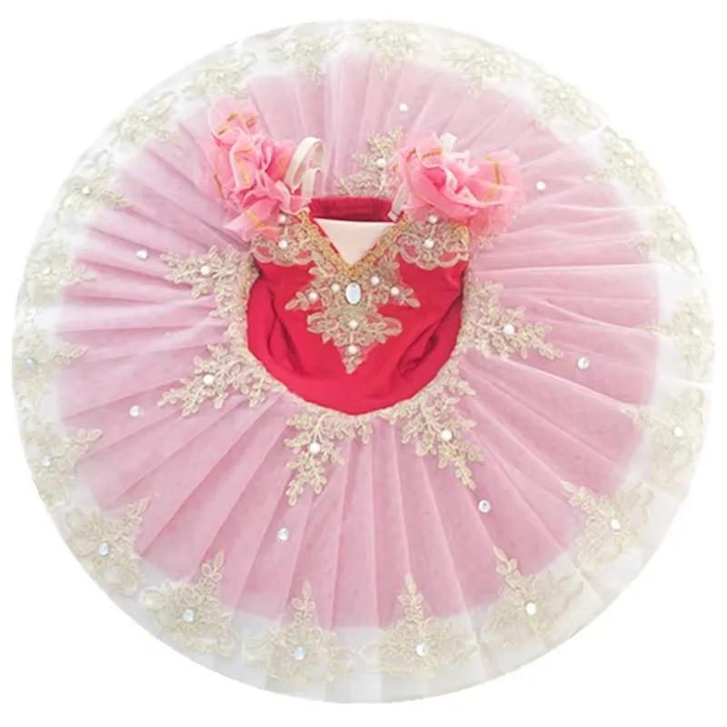 Профессиональный балетный костюм классическая балетная пачка балерины для