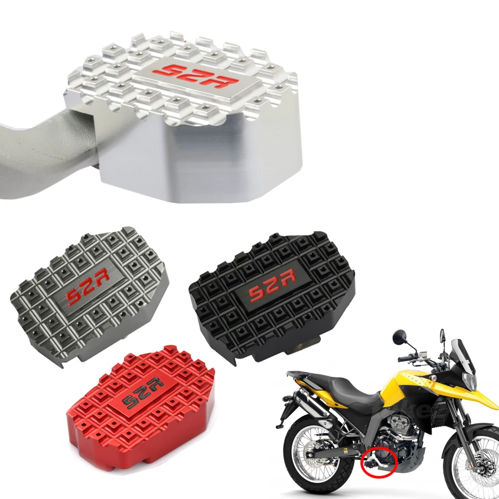 Motorcycle Rear Brake Lever Pedal Extender Foot Peg Enlarge Extension For  Derbi Terra 125 / Adventure 125 Brake Peg Pad