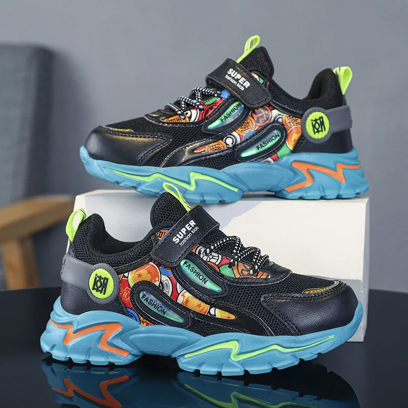 

Kids Sneakers Breathable Mesh Children's Casual Shoes for Boys Outdoor Walking Sport Shoes Non-Slip Fashion Tennis Free Shipping