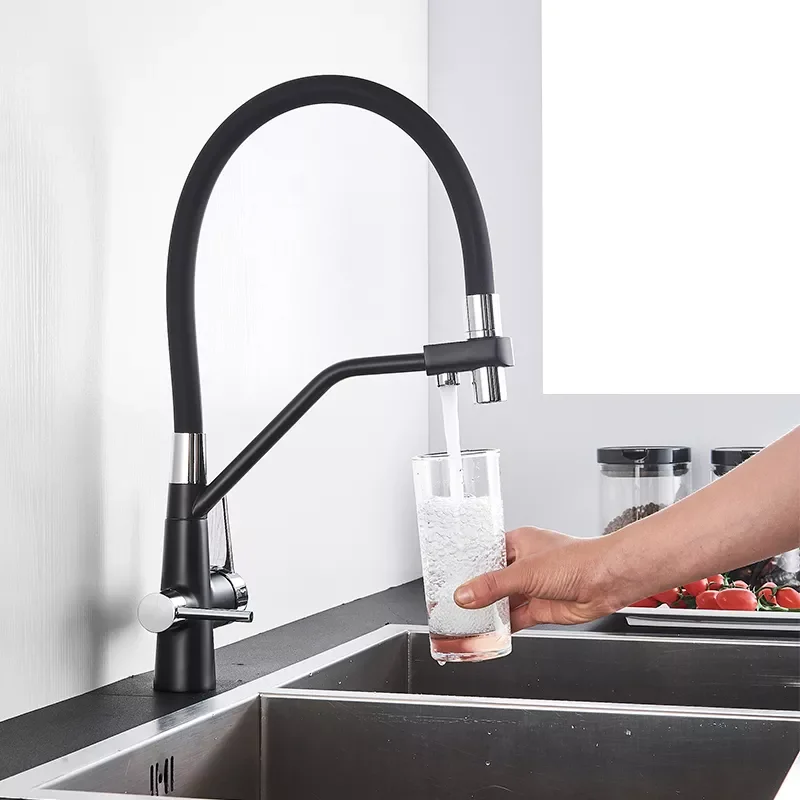 

Filtered Kitchen Faucets Purification Kitchen Tap 360 Rotate Water Filter Tap For Kitchen Three Ways Kitchen Faucets Tap
