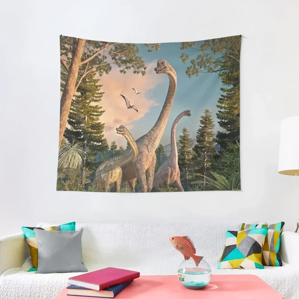 Настенный декоративный гобелен Brachiosaurus Walk ковер