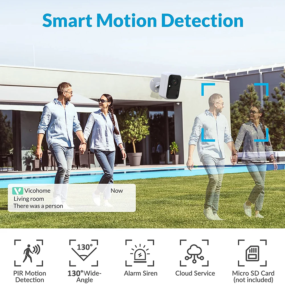 REHENT 1080 P аккумуляторная батарея солнечная сирена прожектор сигнализация