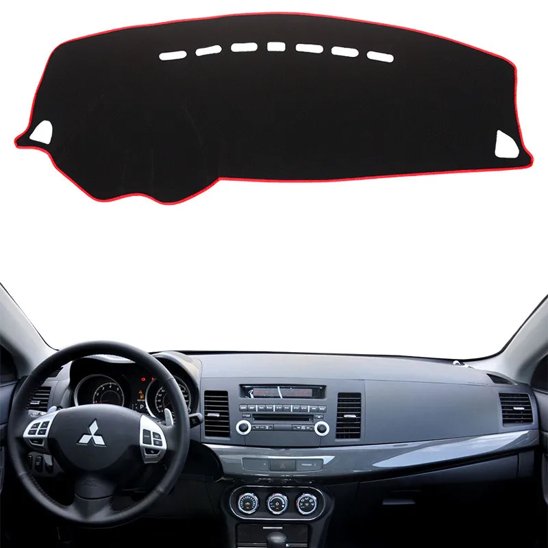 Коврик для приборной панели автомобиля коврик Mitsubishi Lancer EX Ralliart EVO X Galant Fortis 2008-2017