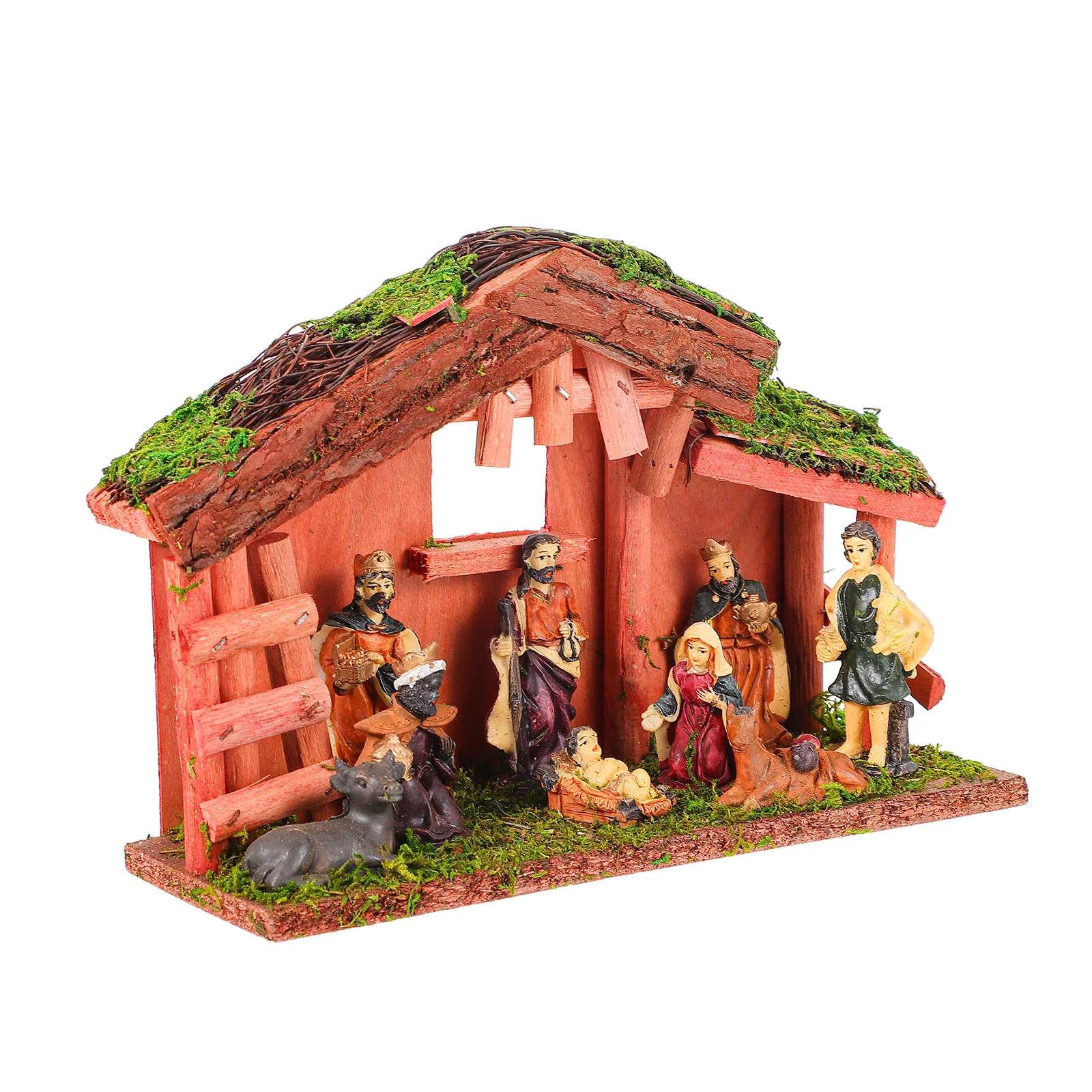 

Jesus Decorative Ornaments Desktop Decoration Premium Tabletop Statuette Resin Creative Office Nativity Figurine