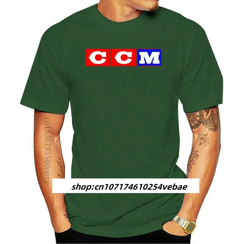 

2022 New CCM Freebie Supply Hockey Logo T Shirt S-2XL High Performance Hockey Equipment