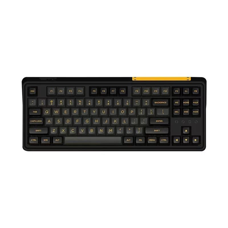 2022 CMK87-SA Single-Mode Mechanical Keyboard 87 Keys Full-Key Hot-Swappable Office Gaming Keyboard Standard 80% Layout