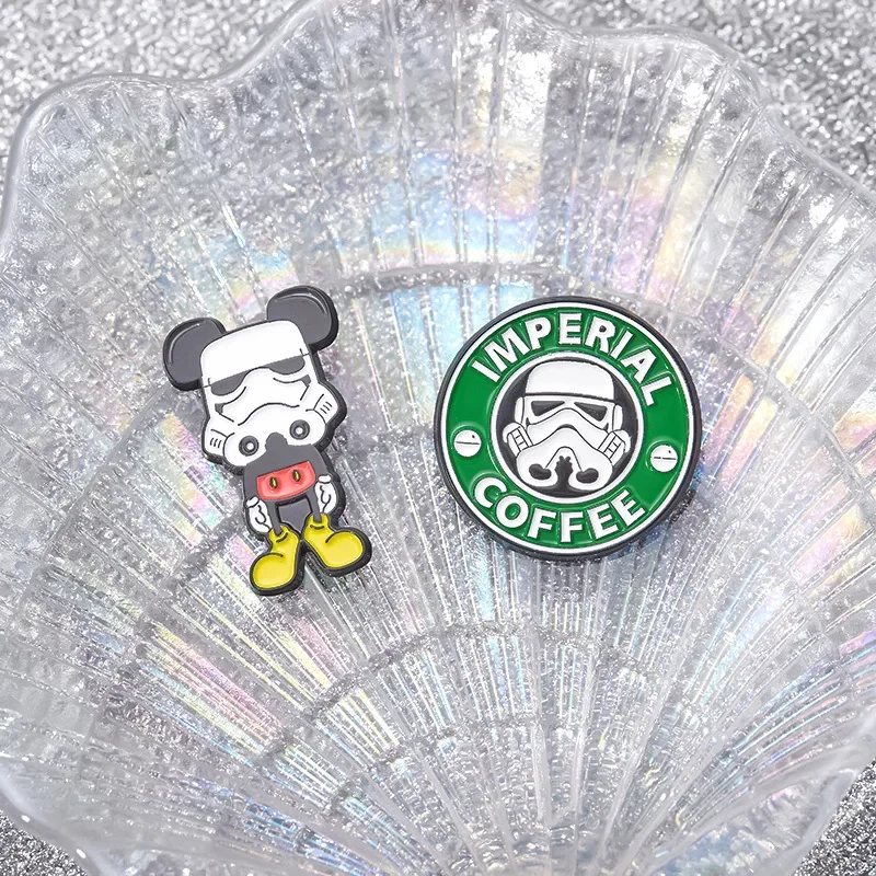 Эмалированные заколки для рюкзака сумки одежды