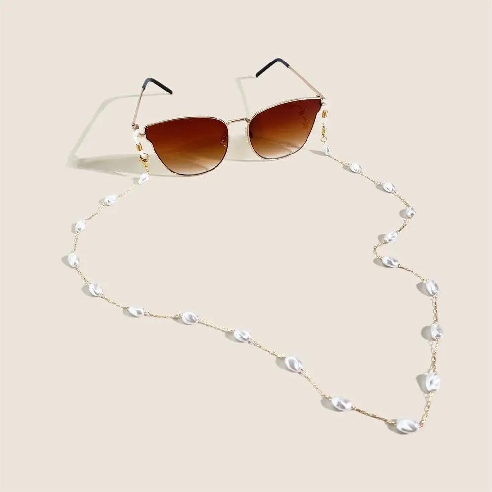 

Accessories Eyeglass Lanyard Beaded Mask Anti-lost Rope Mask Storage Artifact Glasses Mask Lanyard Pearl Glasses Chain