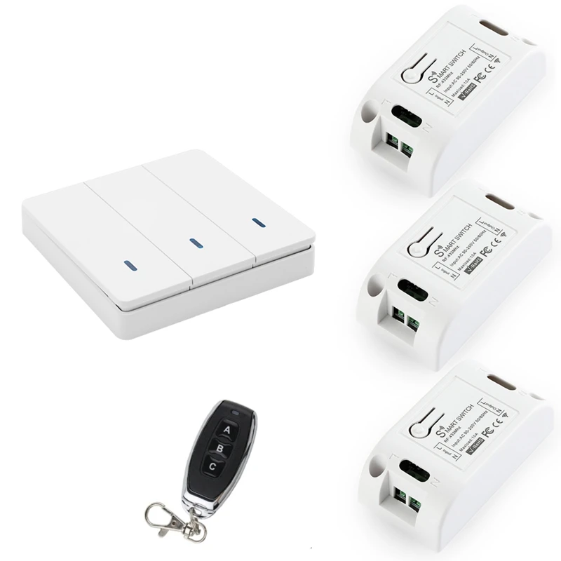 Беспроводной умный телефон RF 433 МГц управление освещением Интеллектуальный