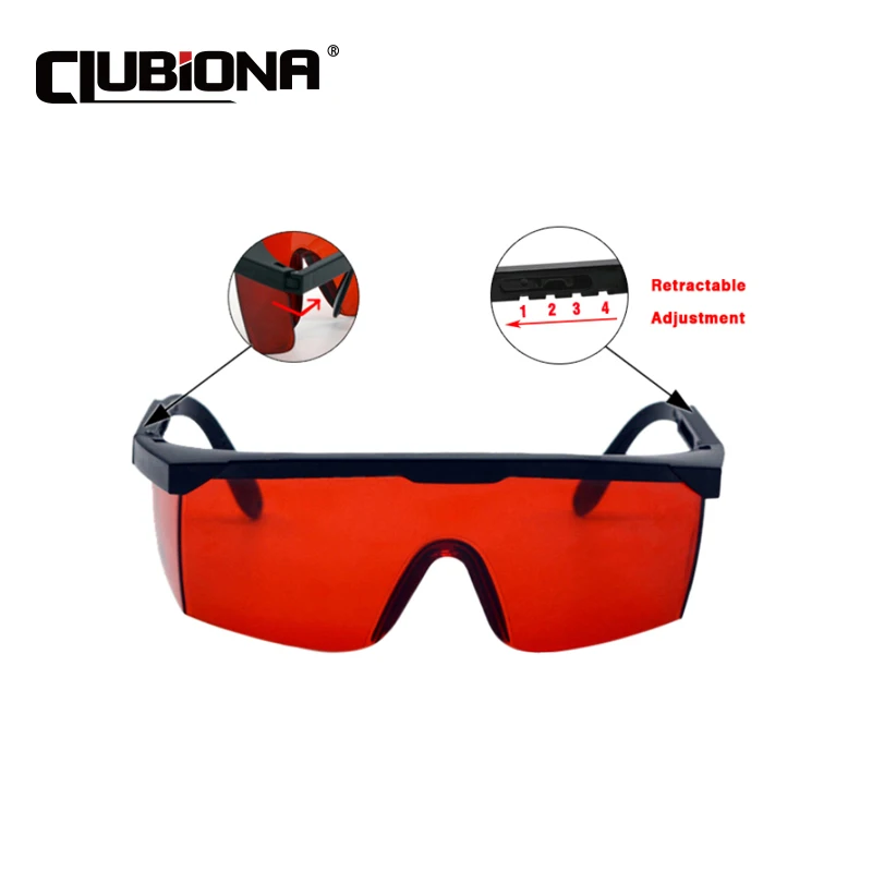 

NO burr Good quality telescopic spectacle frame special for red laser lines eyes protective and lines enhancing glasses