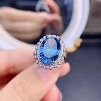 real 925 sterling silver sapphire ring women fine wedding bands silver 925 jewelry origin sapphire wedding ring females jewellry