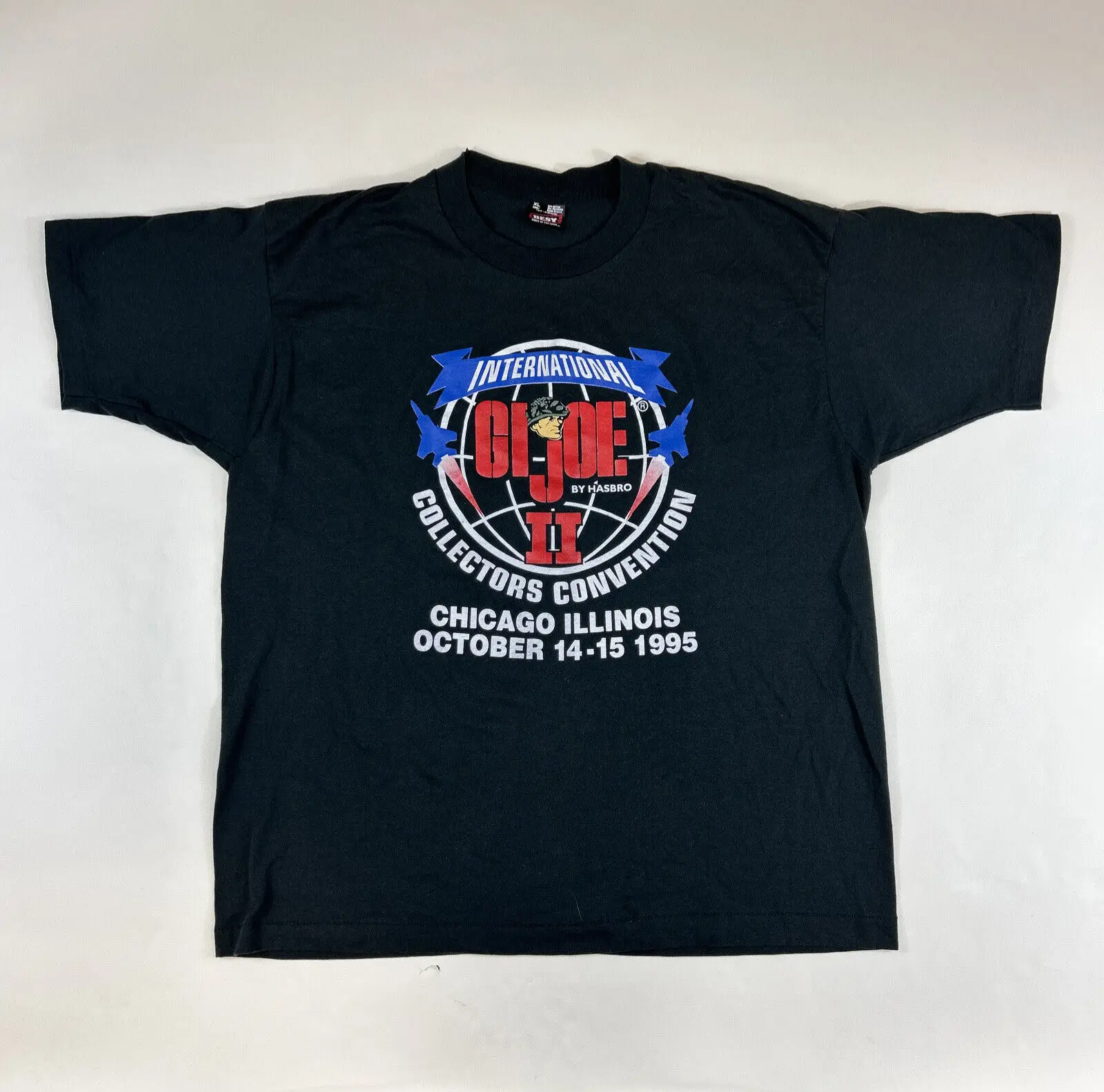 Винтажная Коллекционная футболка 1995 Gi Joe размер Xl