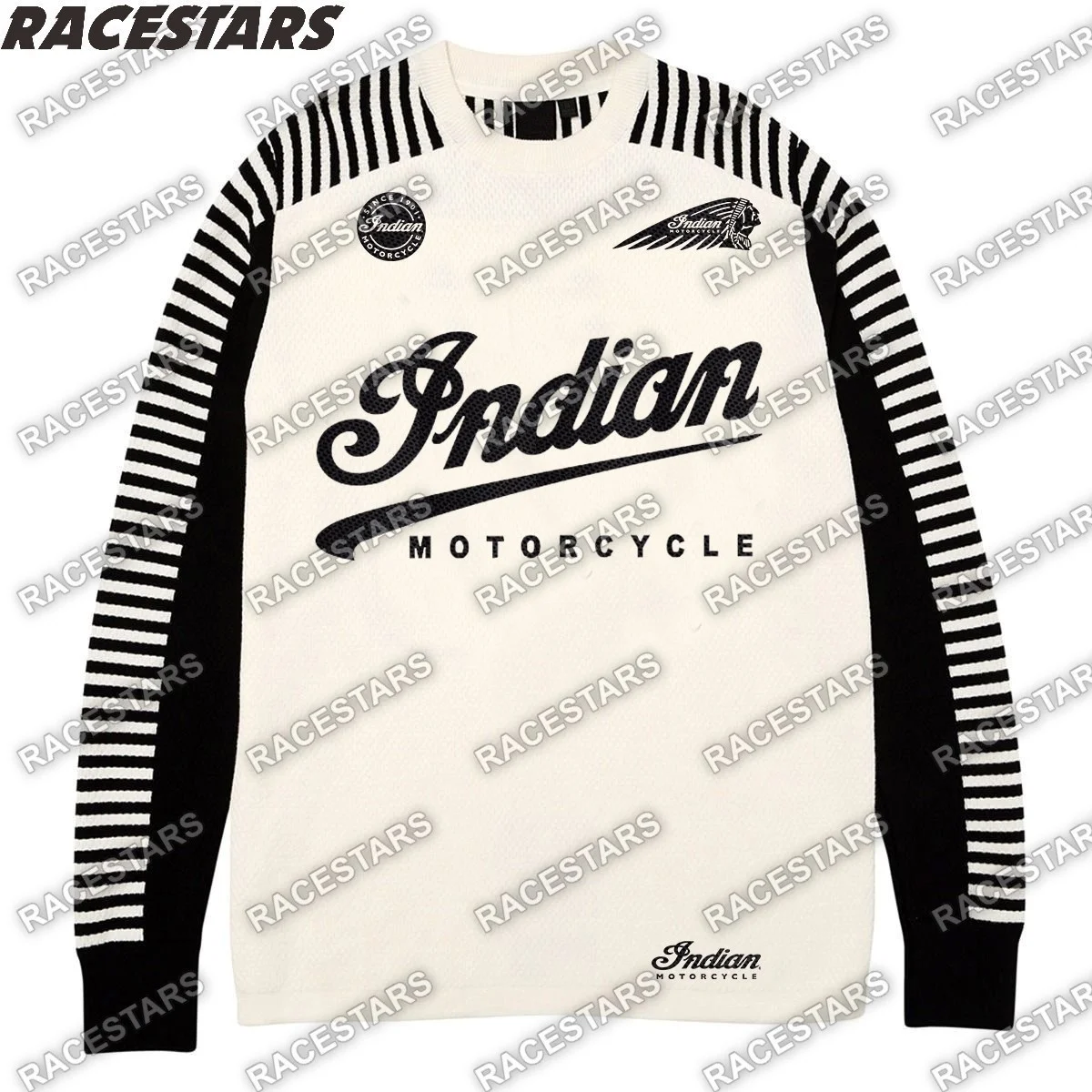 

INDIAN Motorcycles Enduro Moto Long Sleeve Cycling Wear Downhill T-shirt Motocross Bicycle Jersey MTB MX Mountain Dirt Bike
