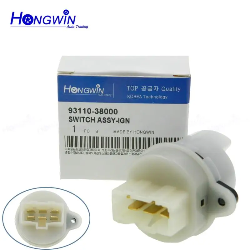 

Genuine No.:93110-38000 New Ignition Starter Switch For Hyundai Kia Equus Grandeur XG300 XG350 Sonata Terracan Optima 931103800