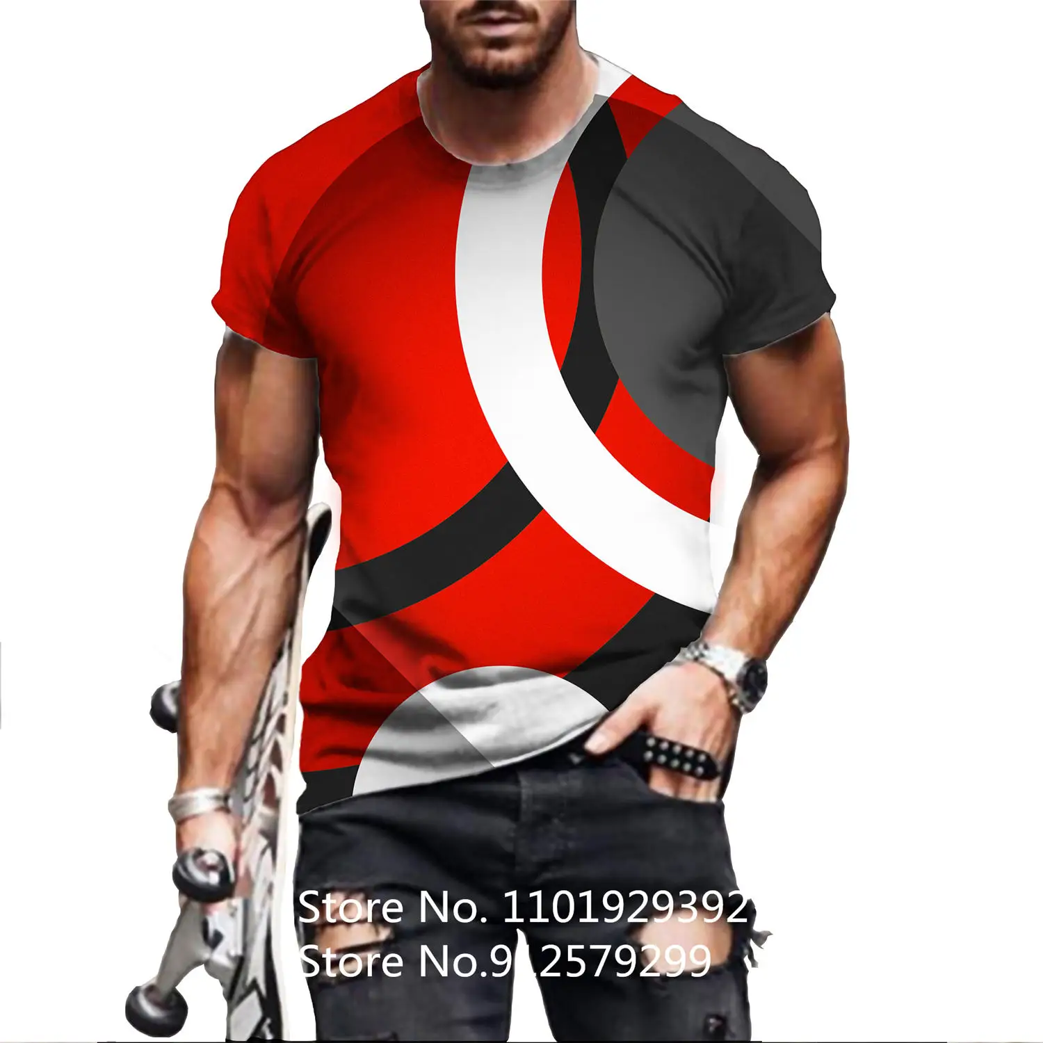 

Брендовая летняя футболка BIANYILONG, Мужская одежда, 3D Ретро топ с геометрическим принтом в виде линии, с коротким рукавом и круглым вырезом в стиле хип-хоп