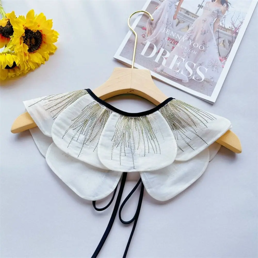 

Полый ложный воротник, регулируемая одежда, шаль «сделай сам», женская накидка для девушек