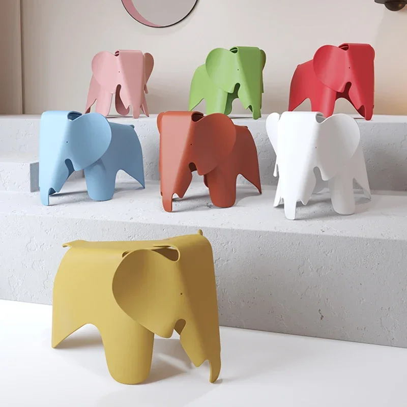 Скандинавский стул со слоном креативное украшение для гостиной пластиковый