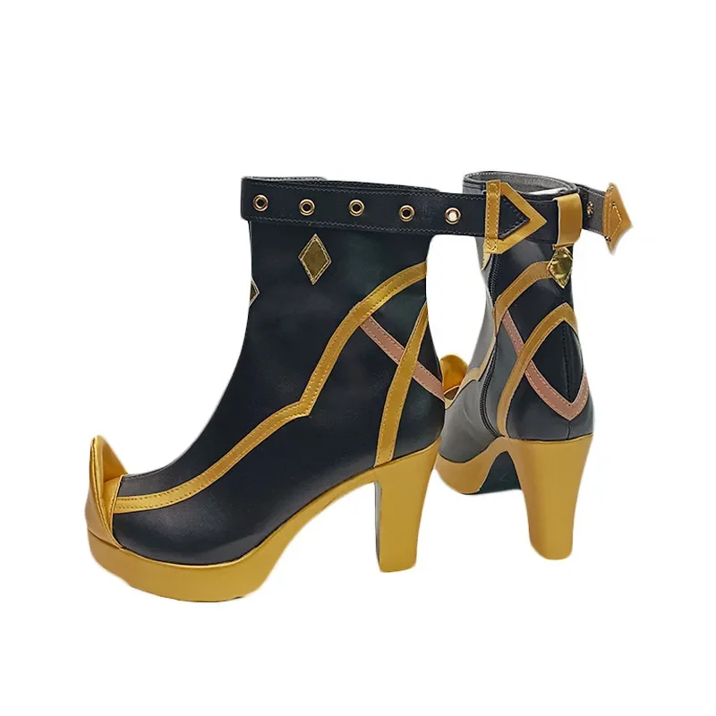 Новая игра Genshin Lmpact Dehya Sumeru сапоги для косплея обувь Хэллоуин Dibuat Sesuai