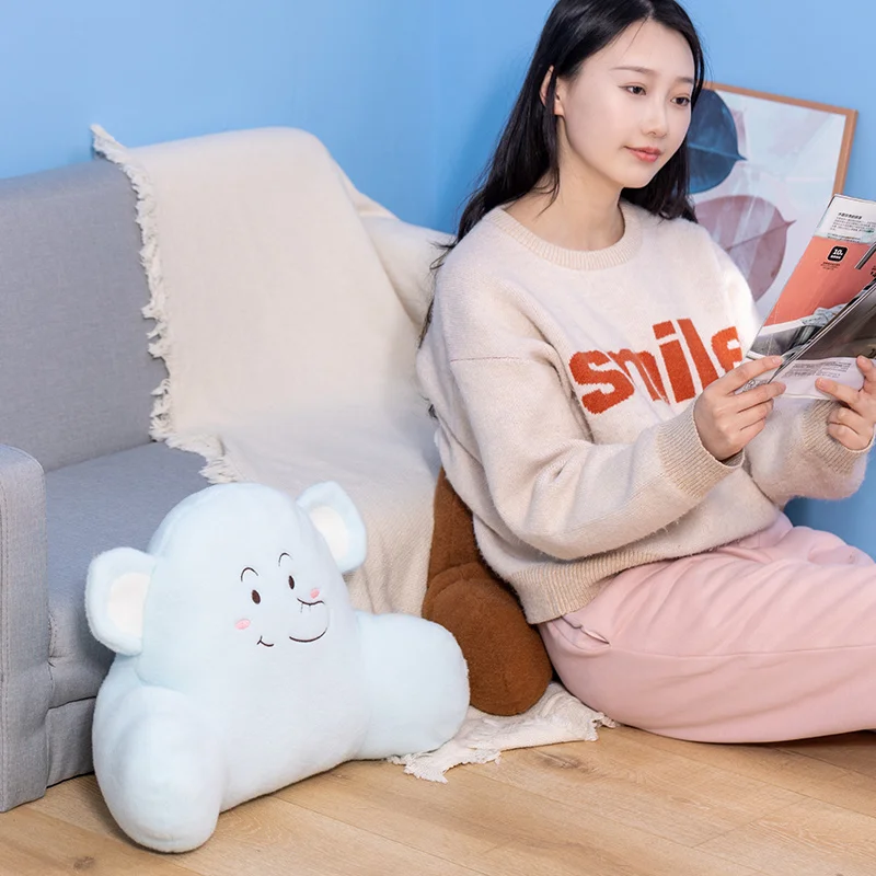 

Simple waist rest Office Sofa Bedside Back Cushion Bed Lumbar Support Cushions Backrest Backs Rest Pain Relief Pillows