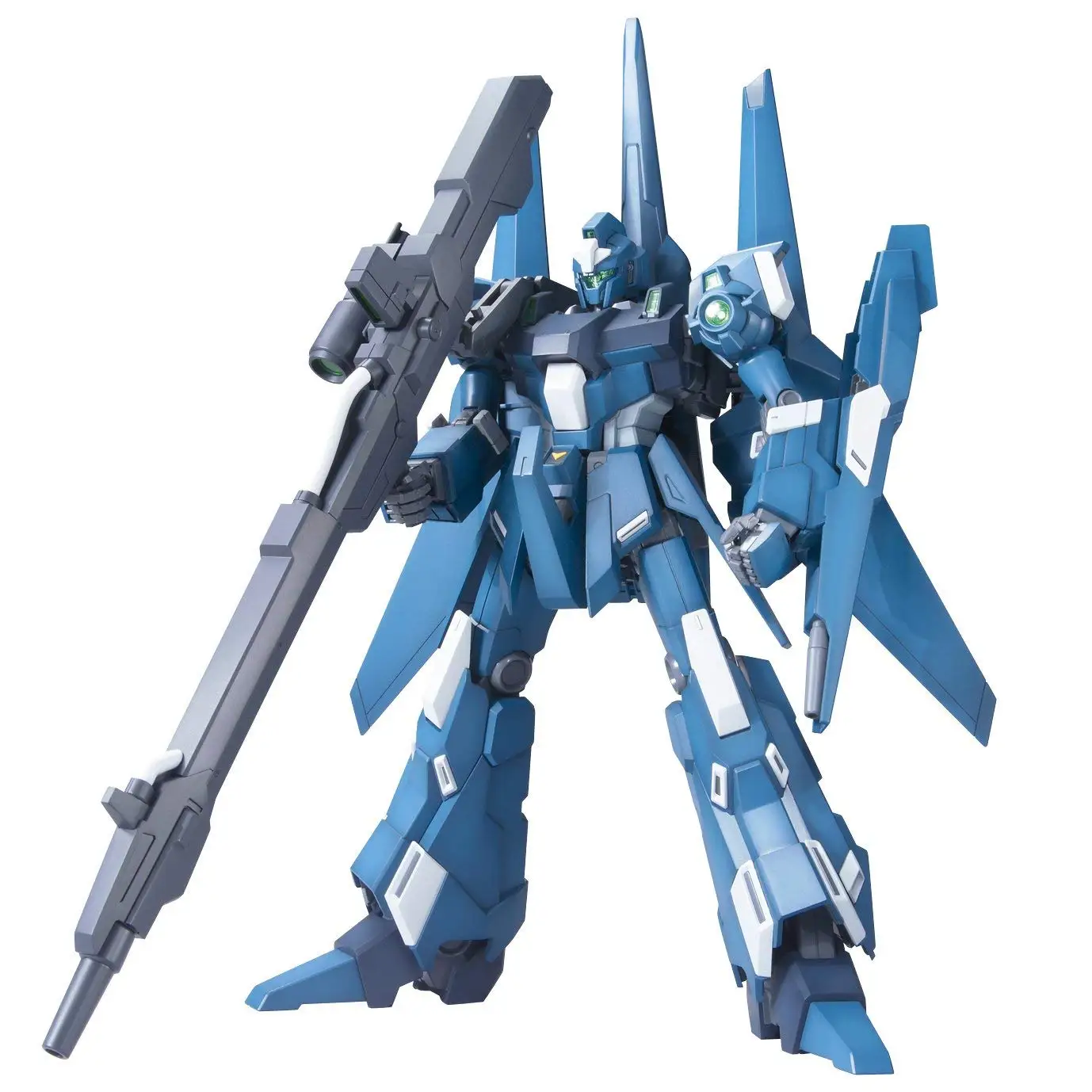 

Japaness Original BANDAI Gundam MG 1/100 RGZ-95C ReZEL COMMANDER TYPE Assemble Model Kit Action Figures