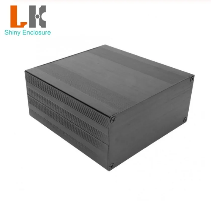 Купи LK-ALS39 Hot Selling Diy Extrusion Aluminum Enclosure for Pcb Device Box Instrument Enclosure Aluminum Housing Case 68x145x200mm за 921 рублей в магазине AliExpress