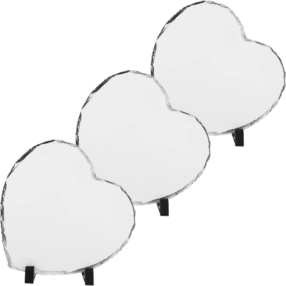 

3pcs Blank Sublimation Picture Slate Blank Photo Sublimation Display Frames