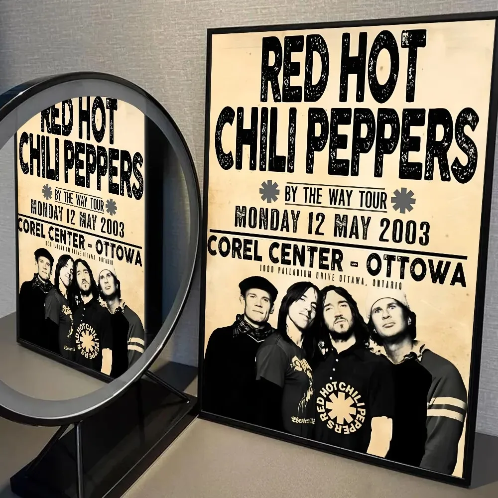 

Плакат с группой Red Hot Chili Peppers на холсте
