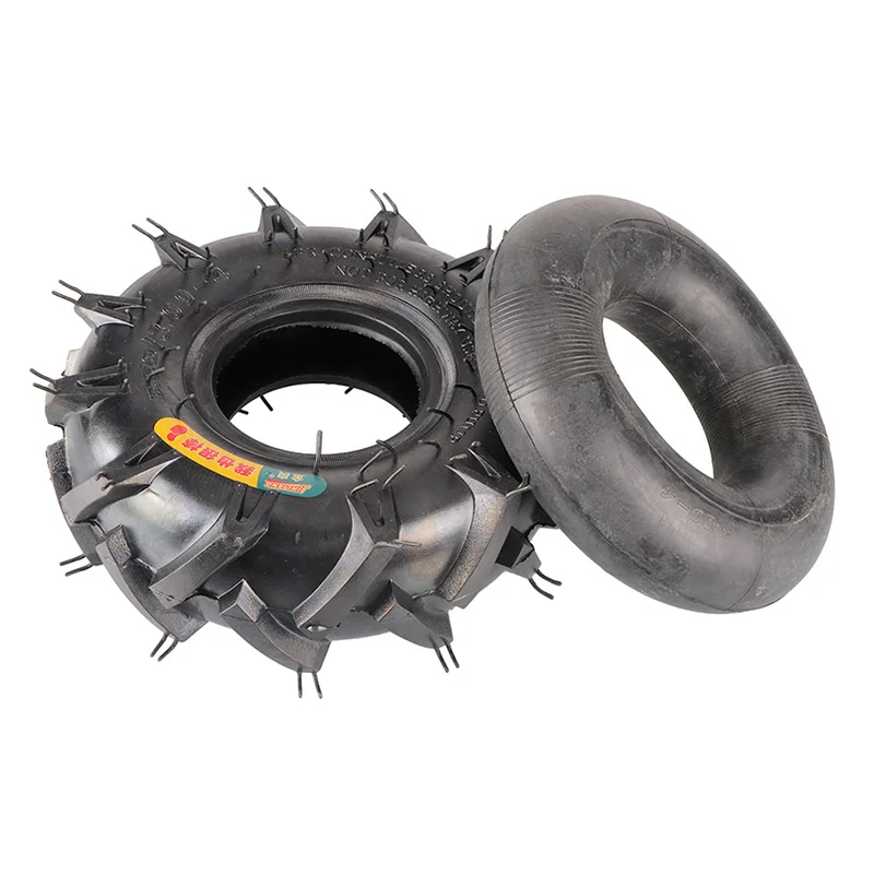 

3,50/3,00-4 дюйма, толстая шина, внутренняя трубка, культиватор, подходит для тележки, газона, сада, трактора, роторного культиватора, скутера, мопеда, квадроцикла