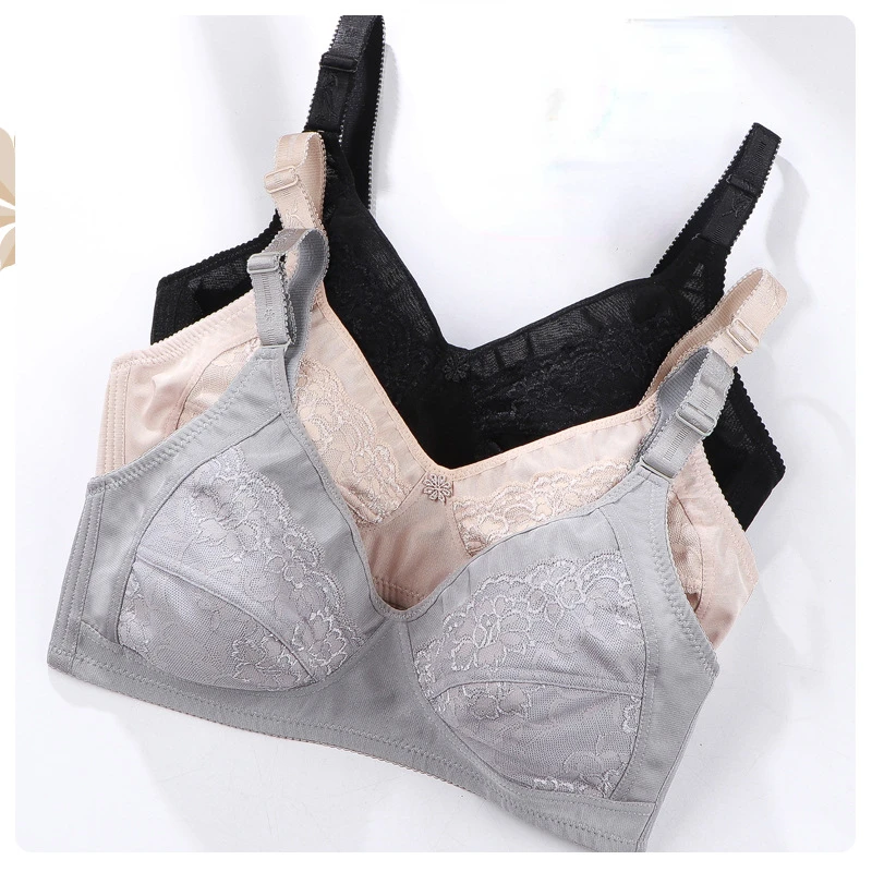 

Women Lace Bra thin C cup Wireless Bralette Bras Top summer Underwear 110
