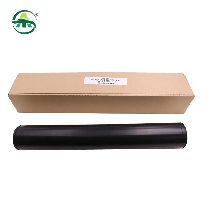 Верхний тепловой ролик фьюзера, совместимый с Toshiba BD550 550 600 650 810, высококачественный верхний ролик фьюзера, запасные части для копировального аппарата, 1 шт.