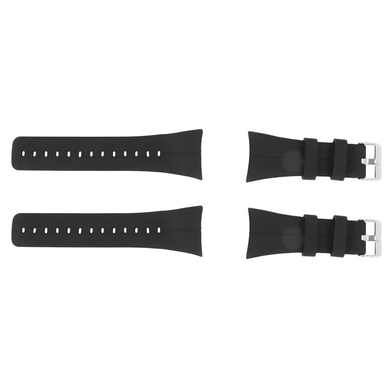 

RISE-2X Sport Watchband Strap Forpolar M400/M430 Watch Band Soft Silicone Replacement Bands Strap For POLAR M400/M430 Black