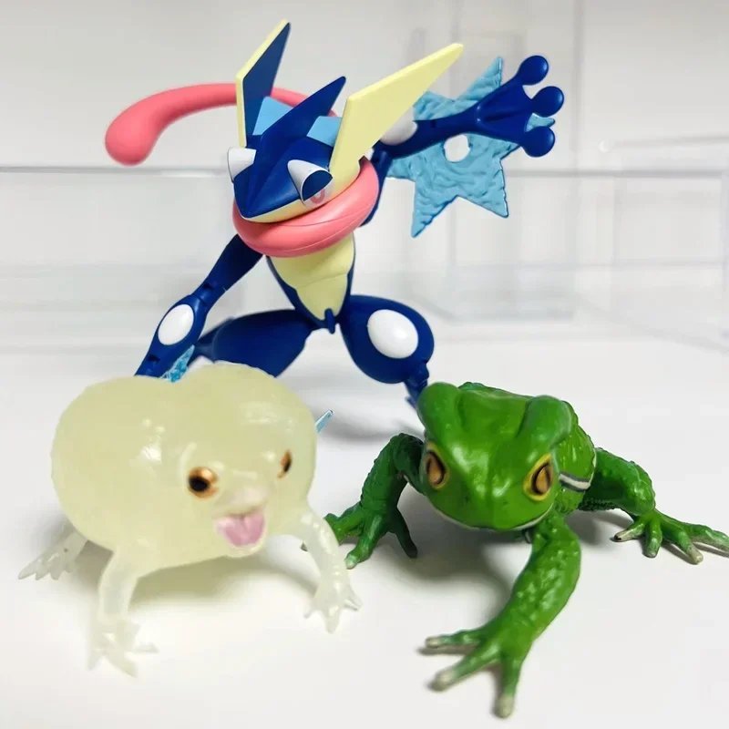 SO-TA Gashapon Capsule Toy Creature Kawaii 1/1 Amphibian Mantou Frog Toad Models Милая экшн-фигурка для детей Подарок
