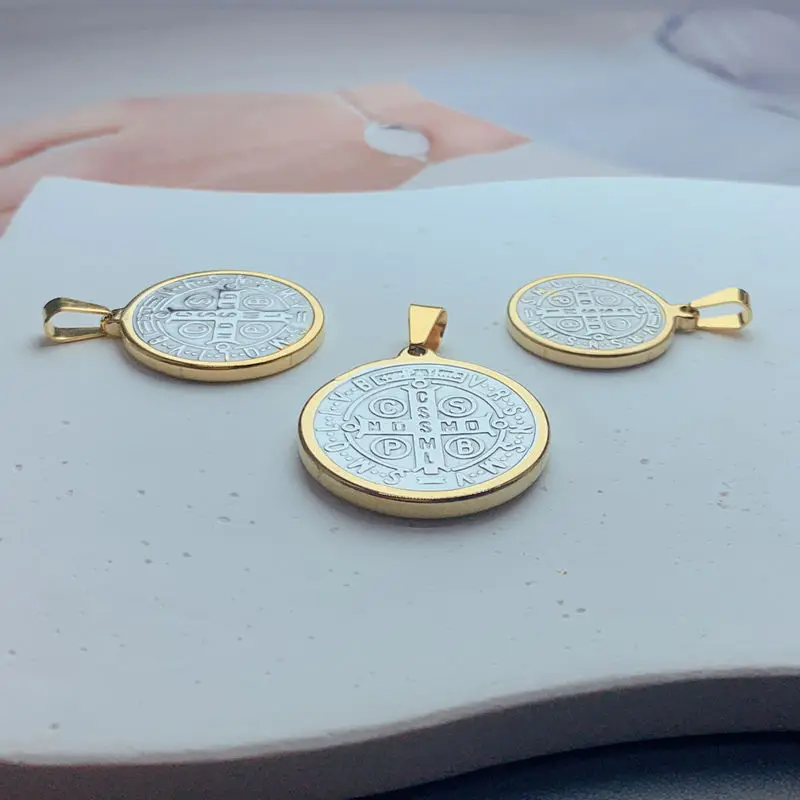 Круглая металлическая медаль из нержавеющей стали в ассортименте