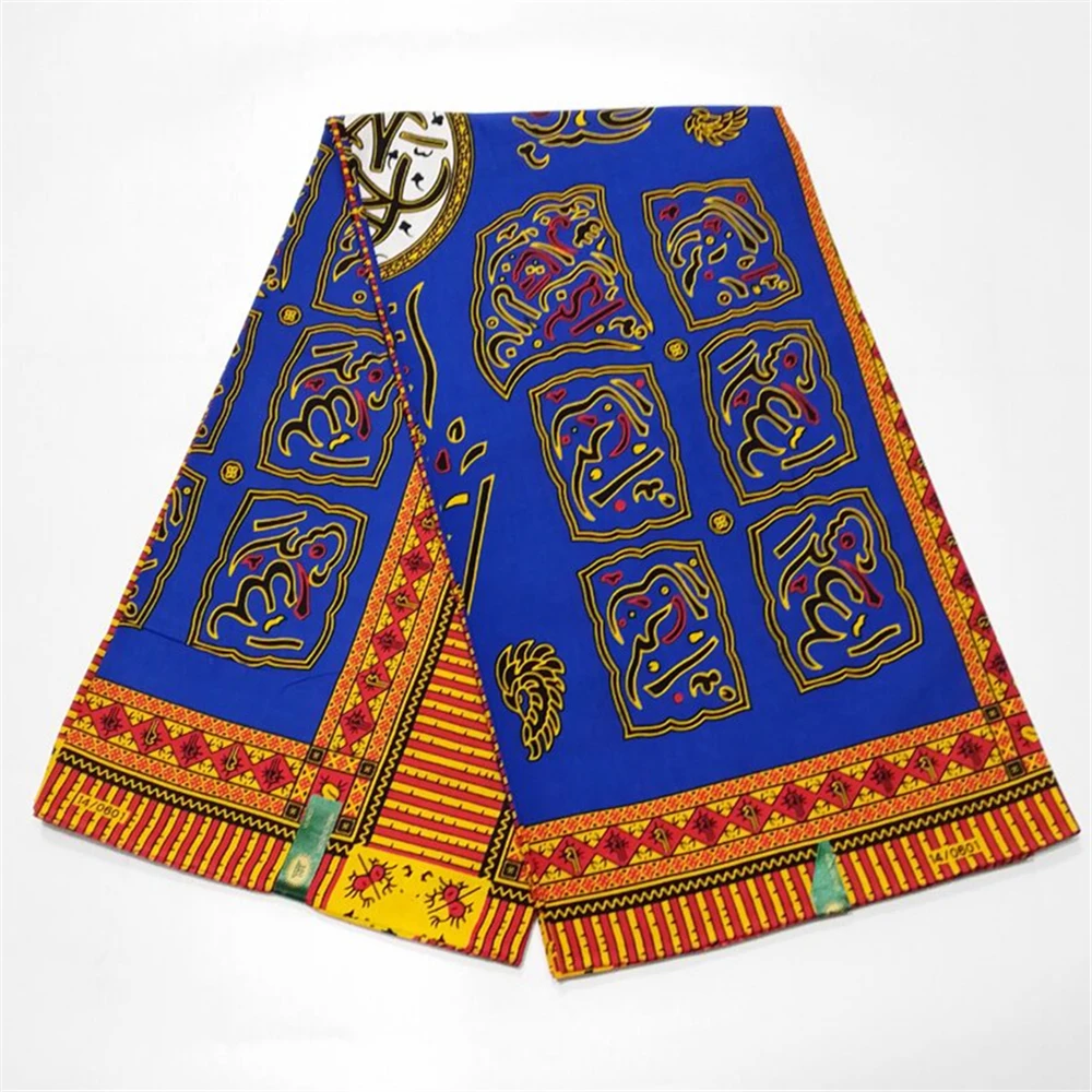 

Veritable Wax African Wax Fabric Nigerian Ankara Block Prints Batik Fabric Dutch Hollandais Pagne 100% Cotton For Sewing VL-98