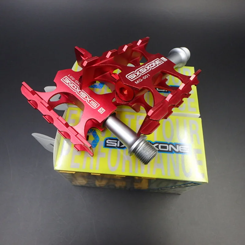 Велосипедная педаль SIXSIXONE сверхлегкая нескользящая из алюминиевого сплава