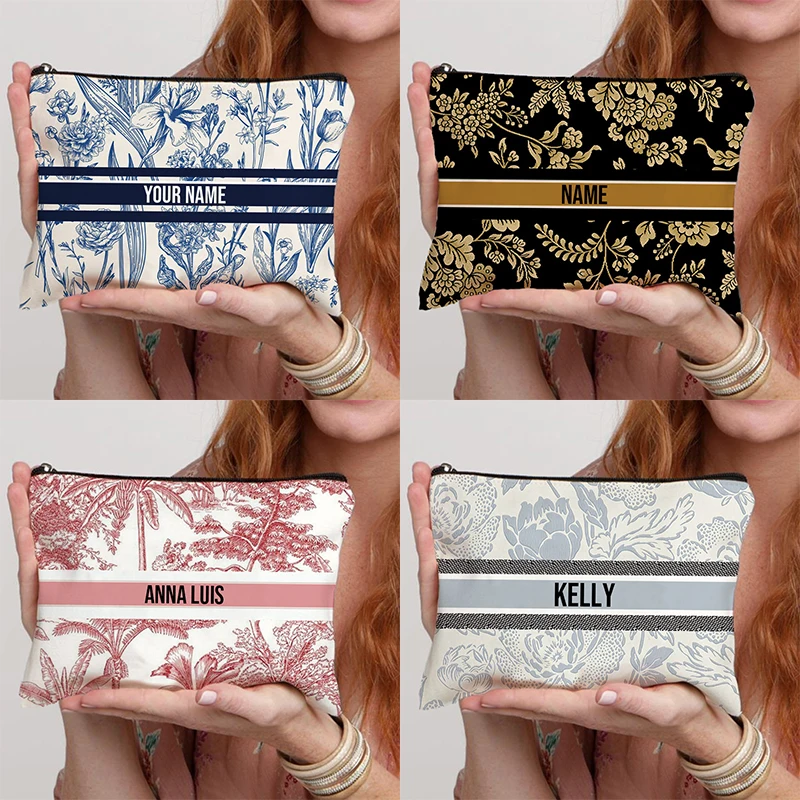 Сумка для макияжа с именем на заказ