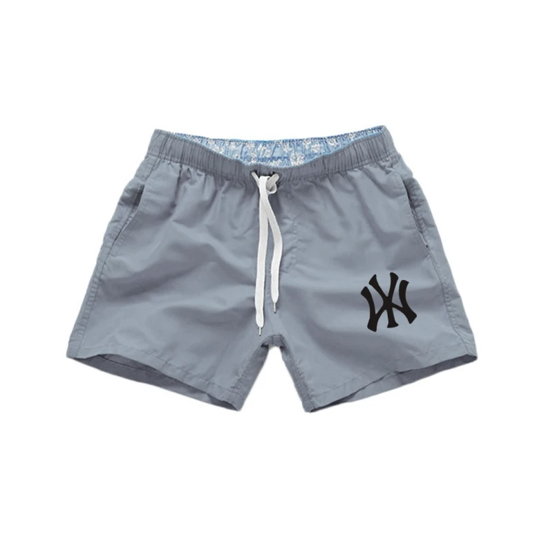

WY Men's Casual Breathable Quick Dry Pants Pocket Beach Solid Color Sports Shorts Summer Men's Shorts Pocket Breathable Shorts