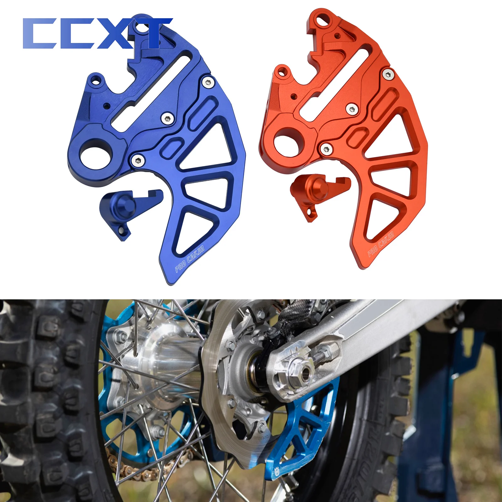 

CNC Rear Brake Disc Guard Cover Protector For KTM EXC EXCF XCW XCFW SX SXF XC XCF Six Days TPI 2004-2022 For GasGas EX MC EXF